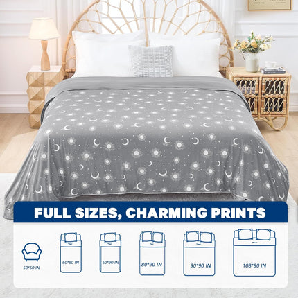 Cozy Comfort | Cooling Blanket with Double-Sided Fabric | Lightweight Summer Blanket for Hot Sleepers and Travel