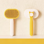 Pet Comb Opp Bag / Yellow White