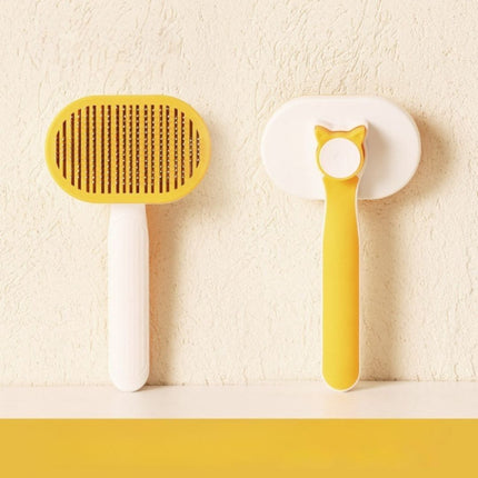 Pet Grooming Comb for Dogs & Cats with Fine Teeth | Gentle Tangle Removal for Healthy Coats