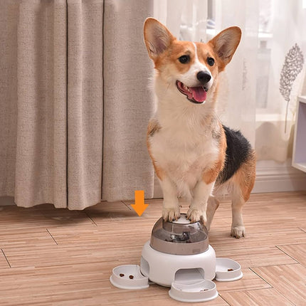 Automatic Pet Feeder with Adjustable Dispensing | Convenient Feeding Solution for Busy Dog Owners