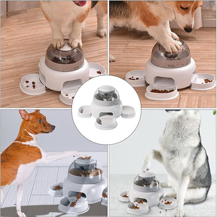 Automatic Pet Feeder with Adjustable Dispensing | Convenient Feeding Solution for Busy Dog Owners