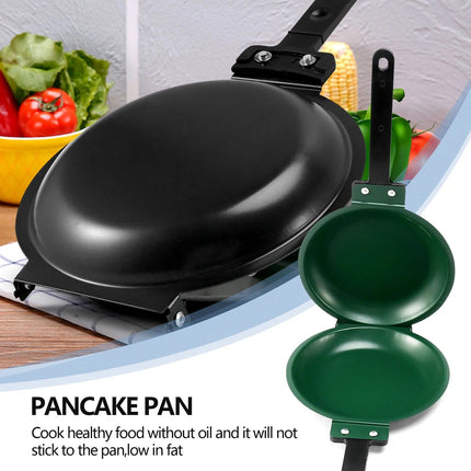 Non Stick Pan, Stainless Steel Frying Pan with Two Handles – image 6
