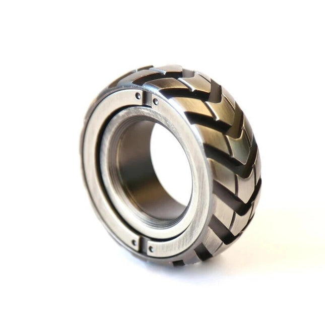 Fidget Ring, Stainless Steel Spinner Ring with High Speed Bearings, Metal Fidget Toys, Stress Relief Toys
