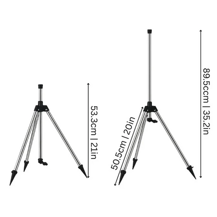 Lawn Sprinkler with Tripod, High Pressure Garden Sprinkler – image 4