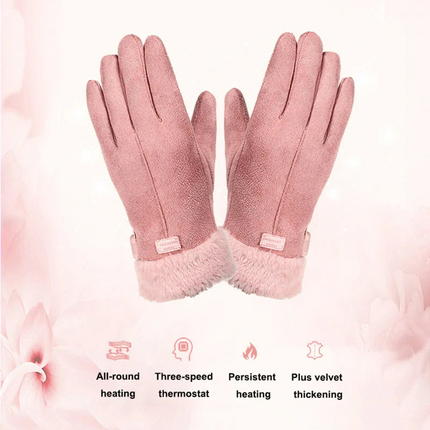 Winter Gloves for Women with Wool Lining, Windproof Warm Gloves for Cold Weather – image 5