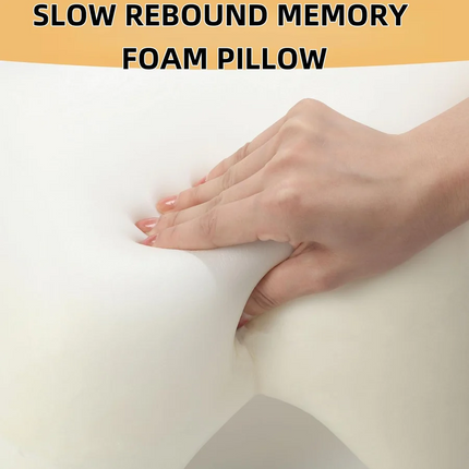Side Sleeper Pillow with Arm Tunnel, Orthopedic Memory Foam Pillow for Couples