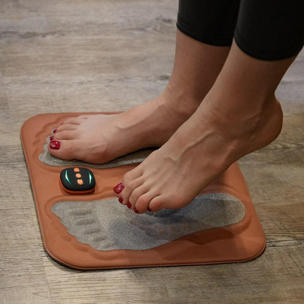 Electrical Muscle Stimulator for Feet, Foot Stimulator for Neuropathy Relief and Numb Feet, Foot Pain Relief Pad