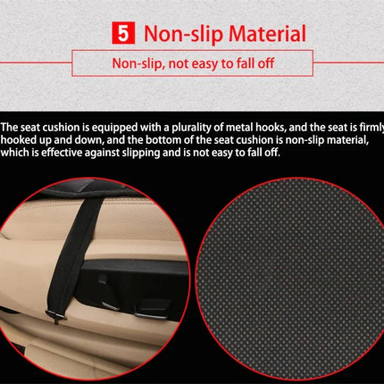 Heated Car Seat Cushion, Car Seat Warmer with Non Slip Back – image 5