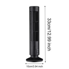 Bladeless Tower Fan, Mini USB Desk Fan
