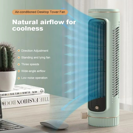 Portable Fan, Bladeless Tower Fan with Oscillation – image 5