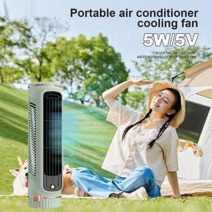 Bladeless Tower Fan with Oscillation – image 6