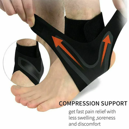 Compression Ankle Brace with Arch Support, Ankle Support Sleeve – image 4