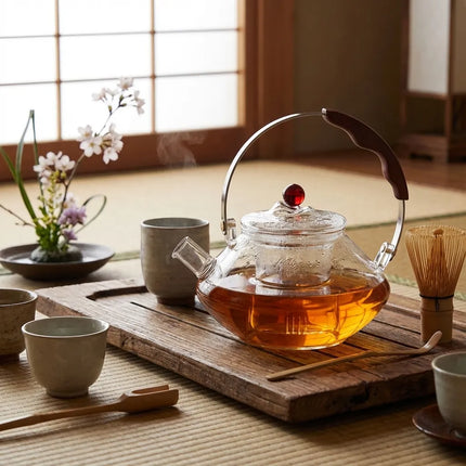 Loose Leaf Tea Pot with Removable Glass Tea Infuser, Tea Maker for Home and Office – image 10