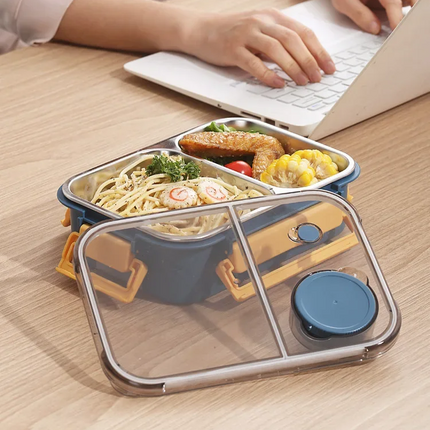 Stainless Steel Bento Box, Insulated Lunch Box for Adults – image 6