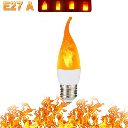 LED Flame Light Bulbs with 4 Modes, Decorative Light Bulb for Garden Party – image 21