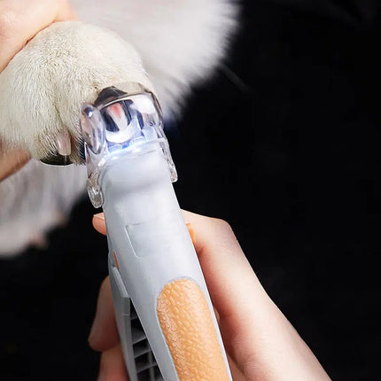 Dog Nail Clippers with Sensor, Dog Claw Clippers with Ergonomic Grip