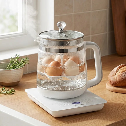Electric Tea Kettle with Infuser, Glass Electric Water Kettle – image 6