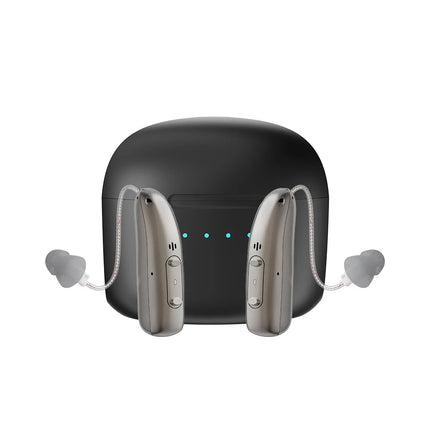 Rechargeable Hearing Aids for Seniors, Behind the Ear Hearing Aids with Bluetooth – image 10