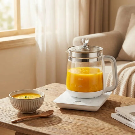 Electric Tea Kettle with Infuser, Glass Electric Water Kettle – image 10