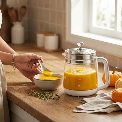 Electric Tea Kettle with Infuser, 61 oz Health Pot Tea Maker for Herbs and Eggs – image 9