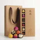 Pu Erh Tea Balls, Blooming Flower Tea with Real Dried Flowers, Hand Tied 18 Pack Tea Gift
