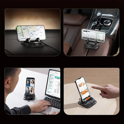 Car Phone Holder for Nearly All Smartphones, 360 Degree Rotating Phone Mount for Car – image 6