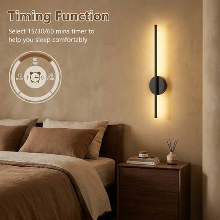 Battery Operated Wall Sconce Set of 2, Rechargeable Wall Sconces with Remote – image 6