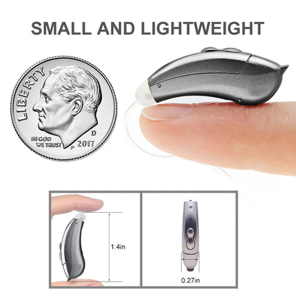 Behind the Ear Hearing Aids, Bluetooth Hearing Aids with App Control