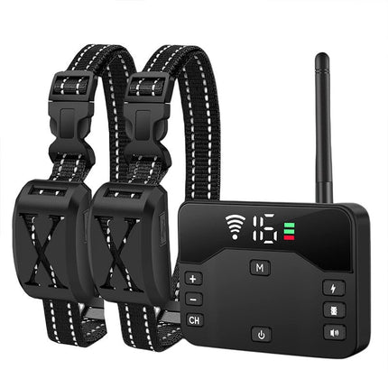 Wireless Dog Fence Collar, Dog Fence for Yard with Rechargeable Waterproof Dog Collar