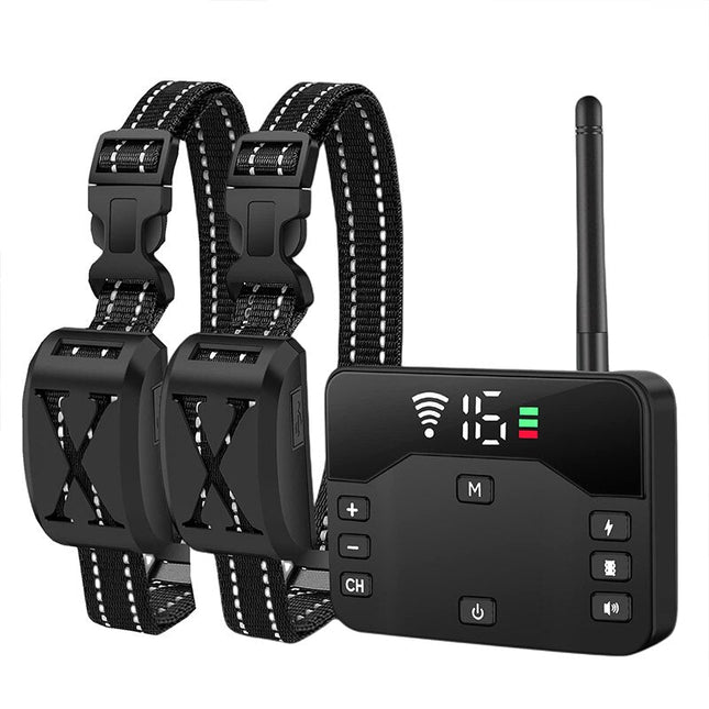 Wireless Dog Fence Collar, Dog Fence for Yard with Rechargeable Waterproof Dog Collar, Wireless Pet Containment System_01