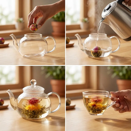 Pu Erh Tea Balls, Hand Tied 18 Pack Tea Gift – image 7