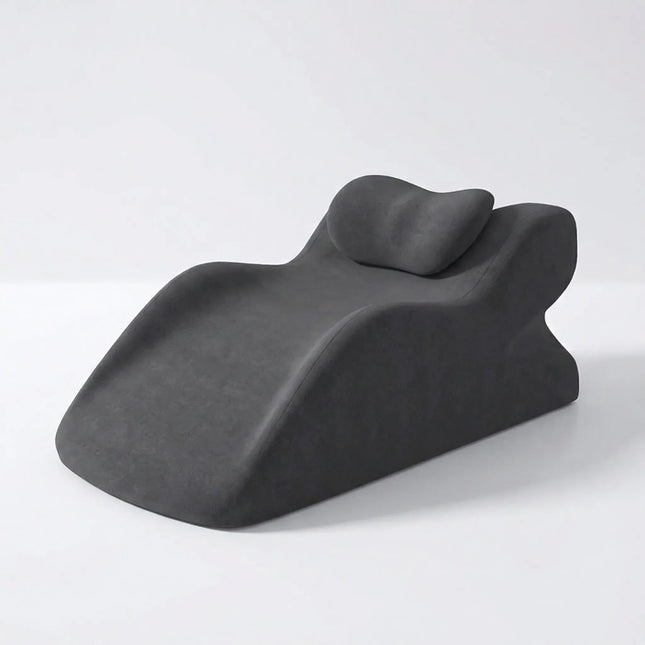 Ergonomic Pillow, Reading Pillow for Bed with Removable Headrest, Contour Back Support Pillow for Sofa and Floor_00
