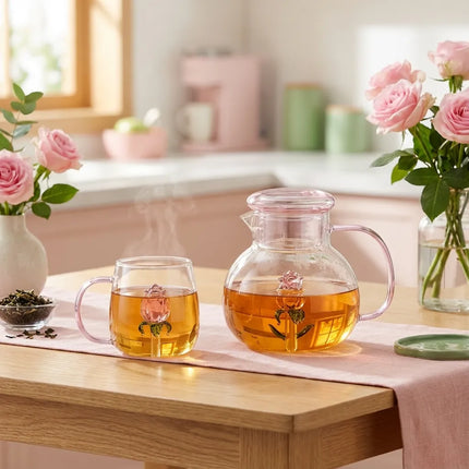 Glass Teapots, Tea Gift for Tea Lovers – image 6