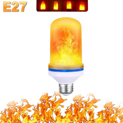 Flickering LED Bulb with Flame Effect, LED Flame Light Bulbs with 4 Modes – image 19