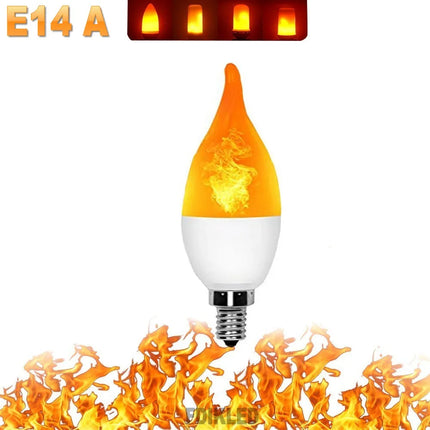 Flickering LED Bulb with Flame Effect, Decorative Light Bulb for Garden Party – image 23