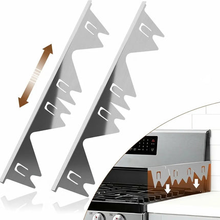 Stove Gap Covers Stainless Steel, Stove Counter Gap Cover – image 7