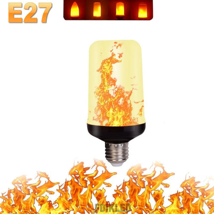 LED Flame Light Bulbs with 4 Modes, Decorative Light Bulb for Garden Party – image 15