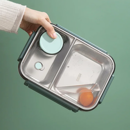 Stainless Steel Bento Box, Insulated Lunch Box for Adults – image 10