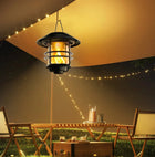 Outdoor Solar Lanterns Hanging, Solar Wall Lantern with Flickering Flame, Decorative Lantern, Solar Lights Outdoor