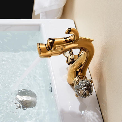 Bathroom Faucets, Two Handle Brass Bathroom Sink Faucet