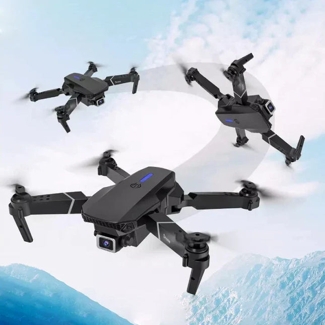 Camera Drone with Dual 4K Camera, Foldable Drone Quadcopter with GPS