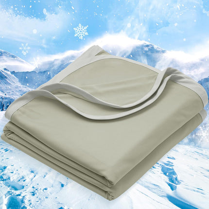 Chill Comfort | Cooling Blanket with Arc-Chill Technology | Lightweight Design for Hot Sleepers and Night Sweats