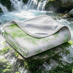 07- Tie Dye Green / Throw(50