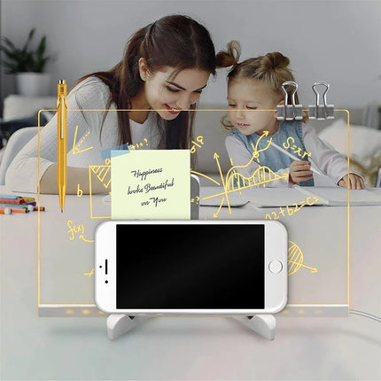 LED Drawing Board for Kids, Light Up Message Board with 7 Colored Pens, LED Sign Board for Cafe Menu – image 28