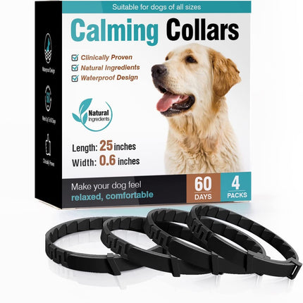 Adjustable Anxiety-Reducing Pet Collar with Pheromone Technology | Comfortable Relief for Dogs and Cats