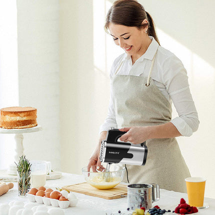 Handheld Electric Whisk with 800W Power & 5 Speed Settings | Versatile Kitchen Mixer for Whipping and Stirring