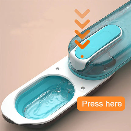 Foldable Dog Water Bottle with Leak-Proof Design | Portable Hydration Solution for Outdoor Adventures