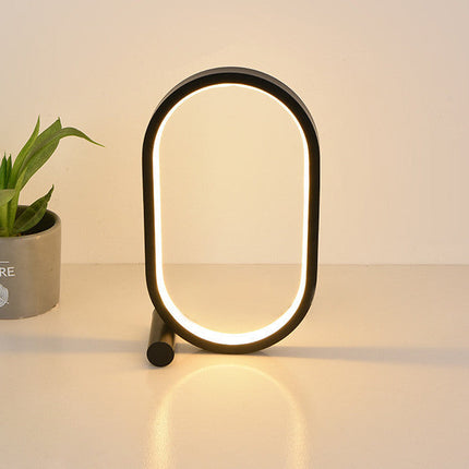 USB Plug-In Iron Lamp with Touch Control | Modern Minimalist Design for Energy-Efficient Home Lighting