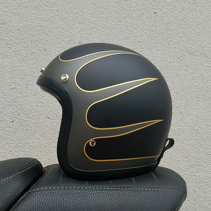 DOT Approved Motorcycle Helmet, Low Profile Motorcycle Helmet with Fiberglass Shell – image 16
