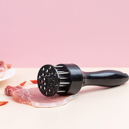 Professional Meat Tenderizer Needle with 21 Sharp Blades | Enhance Flavor and Tenderness for All Meats